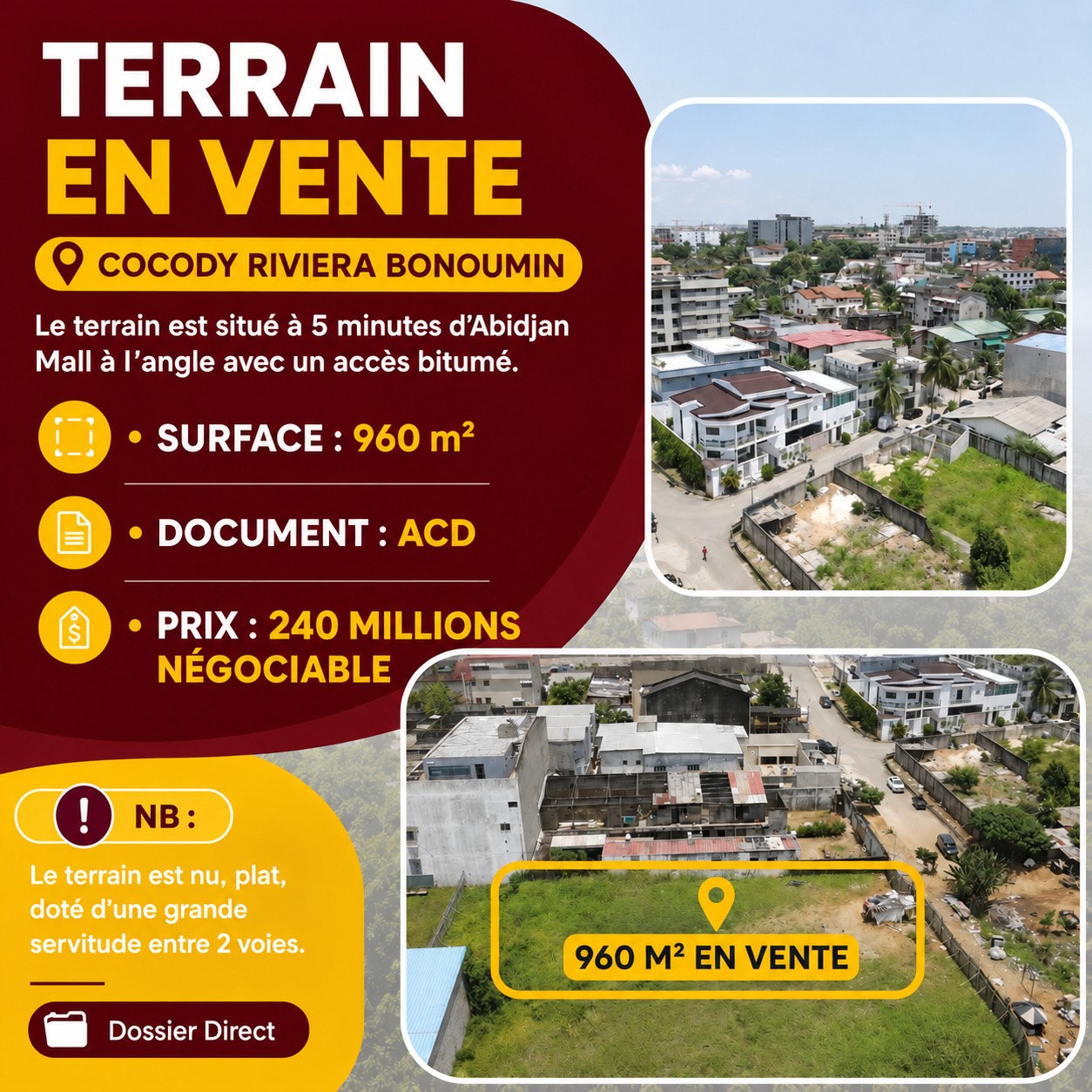 COCODY RIVIERA BONOUMIN